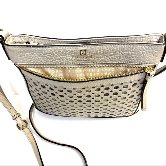 Authentic Kate Spade Perri Lane Bubbles Pebbled Leather Crossbody Bag - NWOT - Picture 5 of 11